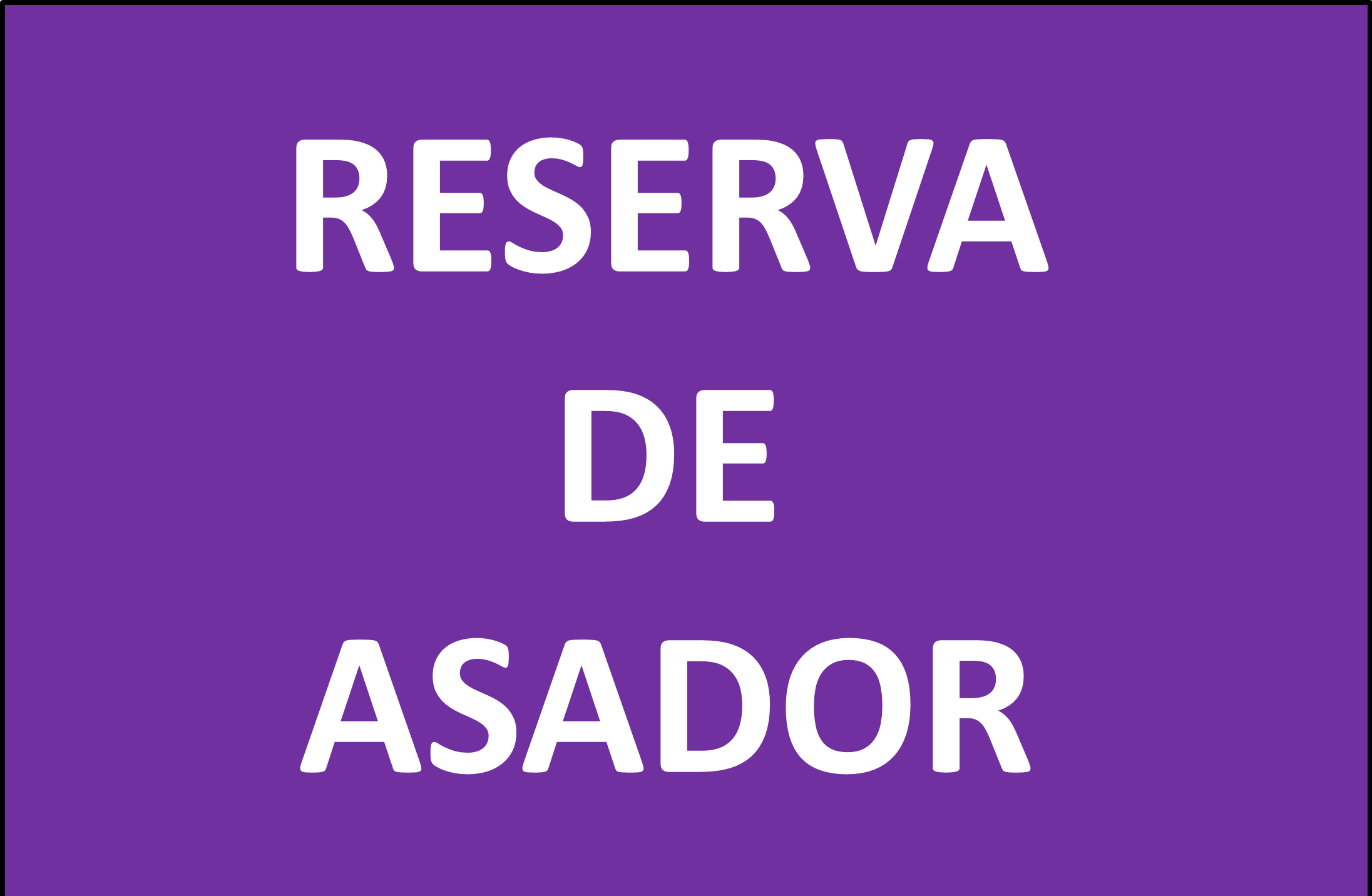 Reserva Asador
