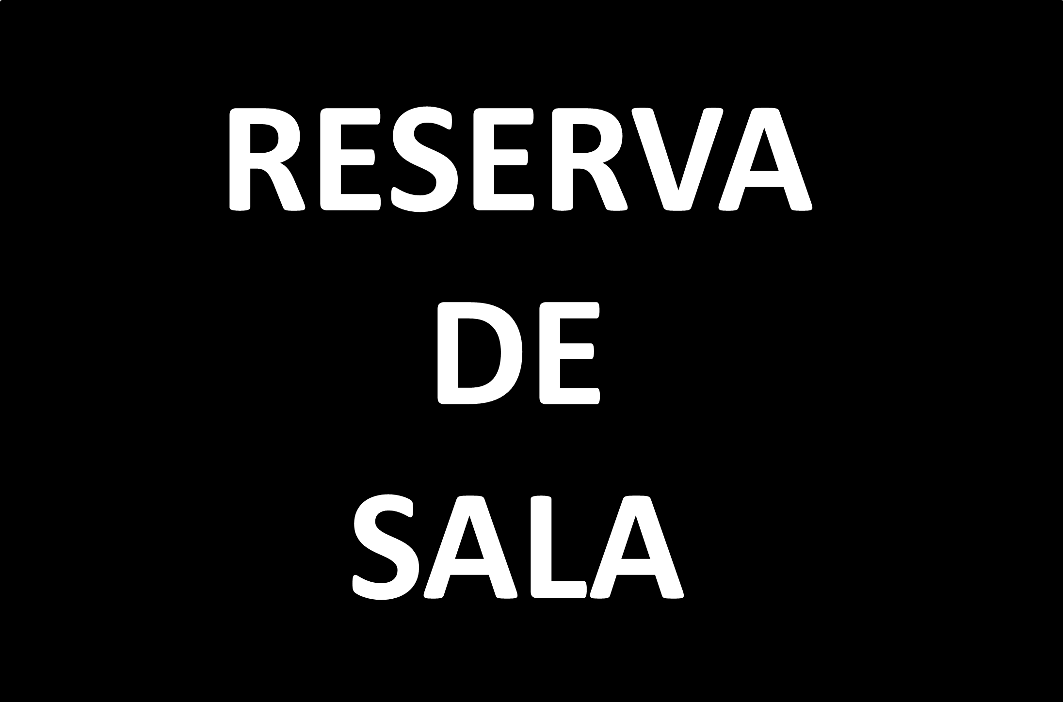 Reserva Sala